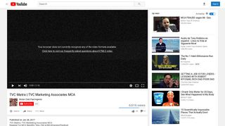 TVC Matrix | TVC Marketing Associates MCA - YouTube
