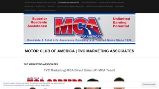 TVC MARKETING ASSOCIATES | Motor Club of America | TVC ...