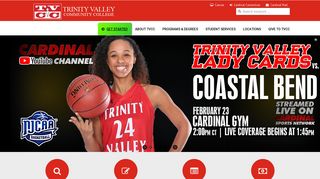 Trinity Valley Community College Homepage