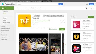 TVFPlay - Play India's Best Original Videos - Apps on Google Play
