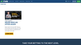 Horse Racing Betting Promotions & Offers - TVG.com