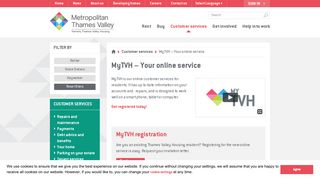 MyTVH – Your online service | Thames Valley Housing