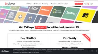 TVPlayer: Watch Live TV Online For Free - TVPlayer Premium