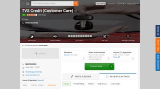 TVS Credit (Customer Care), New - TVS Finance see TVS Credit in ...