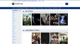 Free TV Shows | Free TV Series | findtv.net