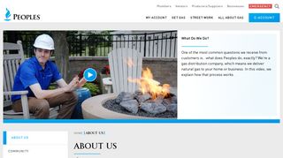 About Us | Peoples Natural Gas