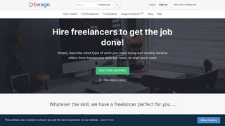Freelancer! Find programmers, designers & more | twago