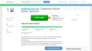 Access twbiznet.com.my. Tupperware Brands BizNet - Welcome