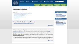 Unemployment Tax Registration - Texas Workforce Commission