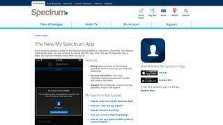 My Spectrum App (formerly My TWC)