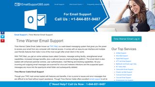 Time Warner Cable Email Support 1-844-851-9487 Webmail Login