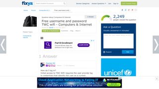 SOLVED: Free username and password TWC wifi - Fixya