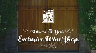 Australian Vintage - Staff Wine Sales: My Account