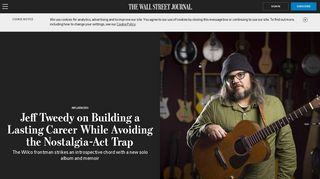Jeff Tweedy on Building a Lasting Career While Avoiding the ...