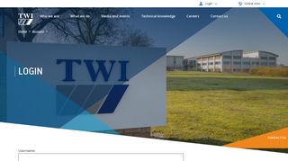 Member Portal - TWI Ltd