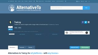Twicsy Alternatives and Similar Websites and Apps - AlternativeTo.net