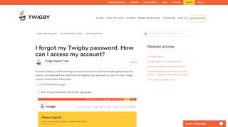 I forgot my Twigby password. How can I access my account? – Twigby ...