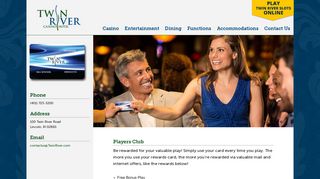 Players Club - Twin River Casino Hotel