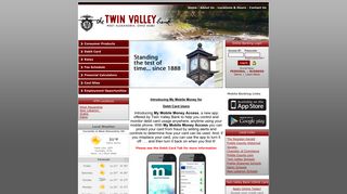 Welcome to The Twin Valley Bank - Home