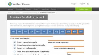 Twinfield at School exercises - Wolters Kluwer