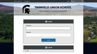 Login - Twinfield Union School