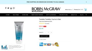Twinkle Twinkle, You're a Star | Skin Brightening Polish | Robin McGraw