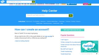 How can I create an account? - Twinkl Help