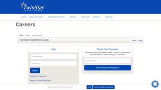 Login - TwinStar Credit Union Jobs - ApplicantPro