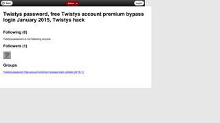 Zotero | People > Twistys password, free Twistys account premium ...