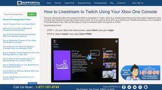 How to Livestream to Twitch Using Your Xbox One Console - Supportrix