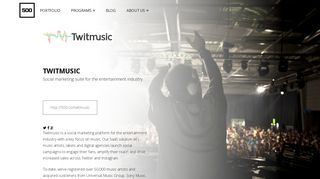 TwitMusic - 500 Startups