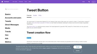 Tweet Button - Twitter Developers