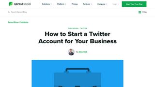 How to Start a Twitter for Business Account | Sprout Social