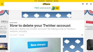 How to delete your Twitter account | iMore