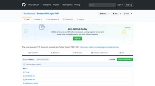 GitHub - AmirMustafa/Twitter-API-Login-PHP: The most popular PHP ...