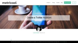Create a Twitter Account. All You Need to Know | Metricool®