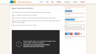 Bypass Twitter Phone Verification - Getsmscode.com