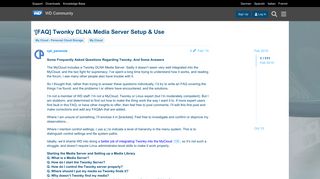 '[FAQ] Twonky DLNA Media Server Setup & Use - My Cloud - WD ...
