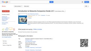 Introduction to Networks Companion Guide v5.1: Introd Networ ePub _1