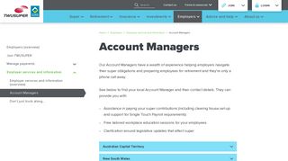 Account Managers - TWUSUPER