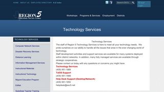 Technology Services - Region 5