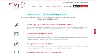 How Does Text Message Marketing Work - TXT180.com