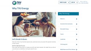 Why You Should Choose Us | TXU Energy