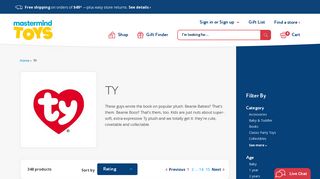 TY Beanie Boos & Beanie Babies | Mastermind Toys