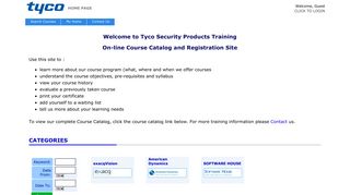 Home Page - Tyco Security Products