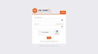 NT+ Account Login - newtycoonplus