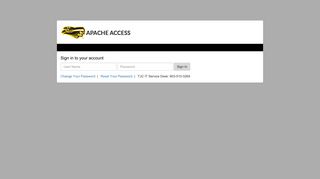 Apache Access - TJC