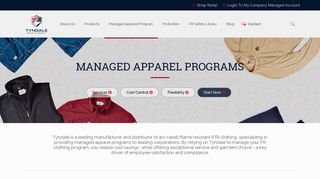 Managed Flame Resistant (FR) Uniform Program | Tyndale USA