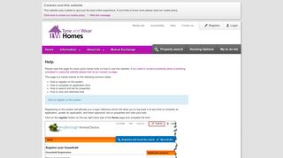 Help - Tyne and Wear Homes