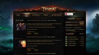 Tynon Release! - Tynon-MMORPG-Free Online Fantasy Game